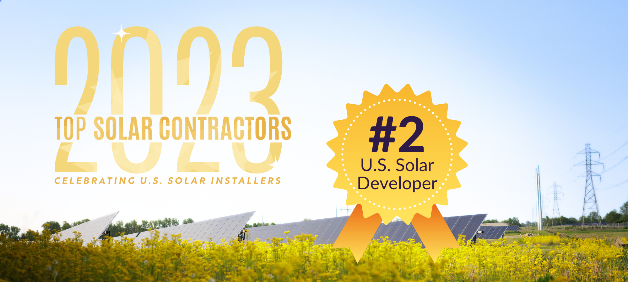 Lightsource bp ranked on Top Solar Contractors list as #2 utility-scale solar developer in the USA