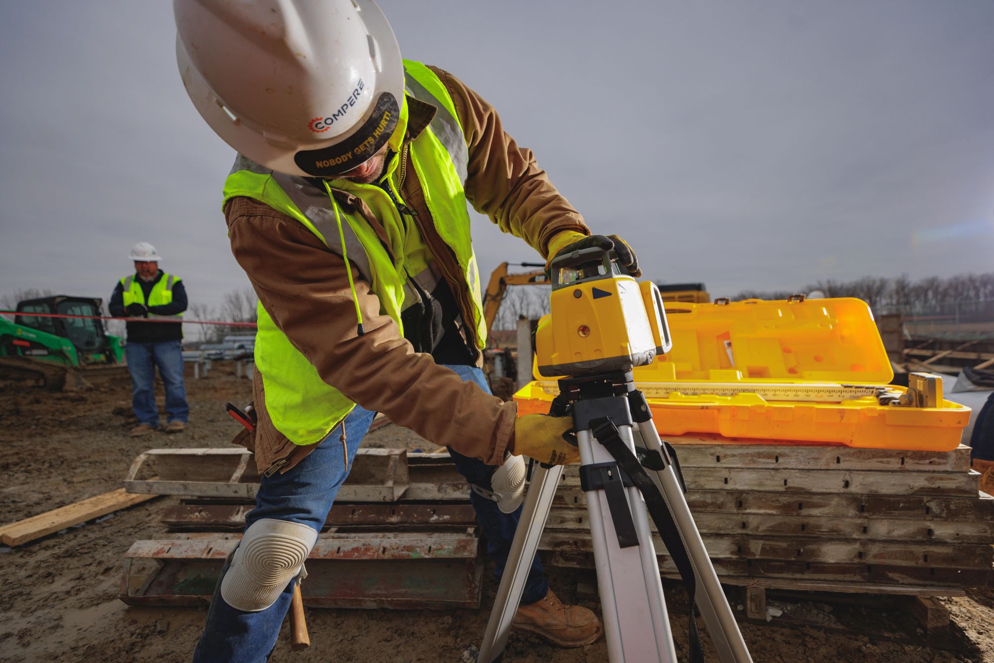 Construction activities at Arche Solar in Ohio
