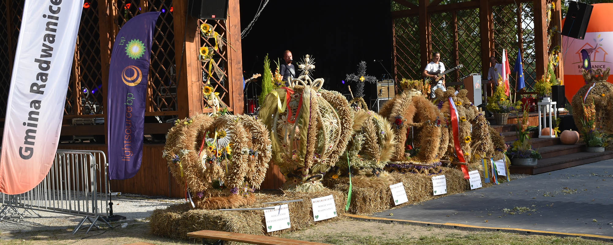 Displays at Polish Harvest Festival